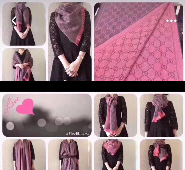 今年最流行的十款围巾,今年最潮围巾15种戴法视频