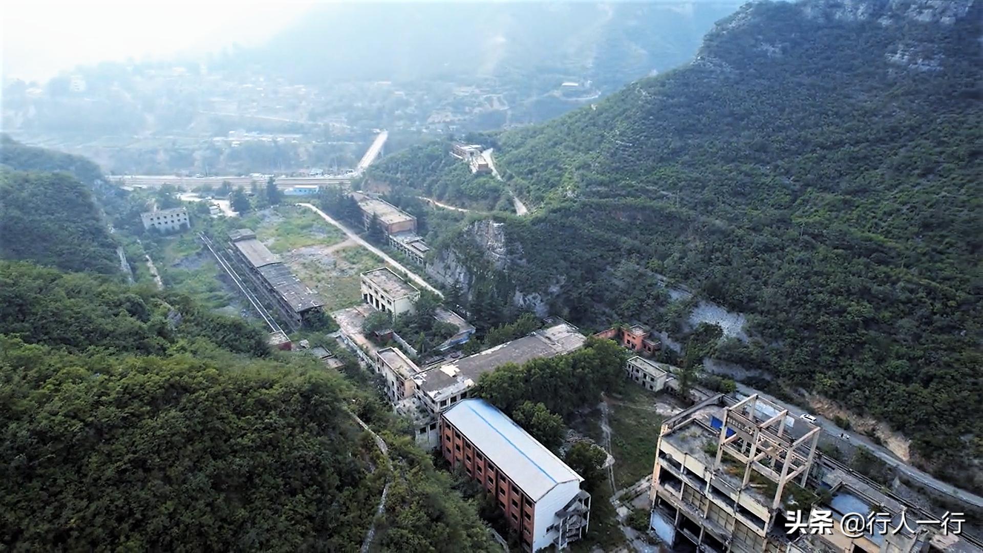 焦作太行深山里废弃的小香港,太行山丹河电厂