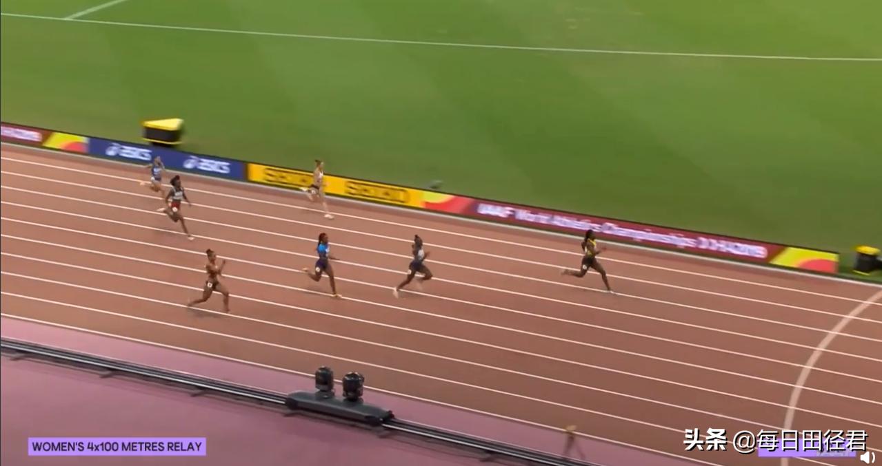 41秒44斩获个人第二金！女飞人弗雷泽率牙买加接力队击败美国英国
