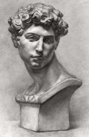 素描石膏像写生方法说课,素描石膏像入门教程