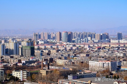 保定城市航拍,保定城市