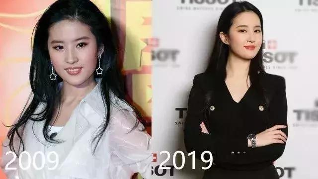 周迅陈数董洁哪个更年轻,董洁年轻和老了照片对比