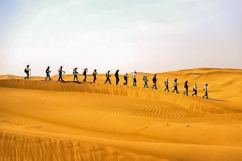 2022库布齐沙漠比赛时间,库布齐沙漠徒步全部视频