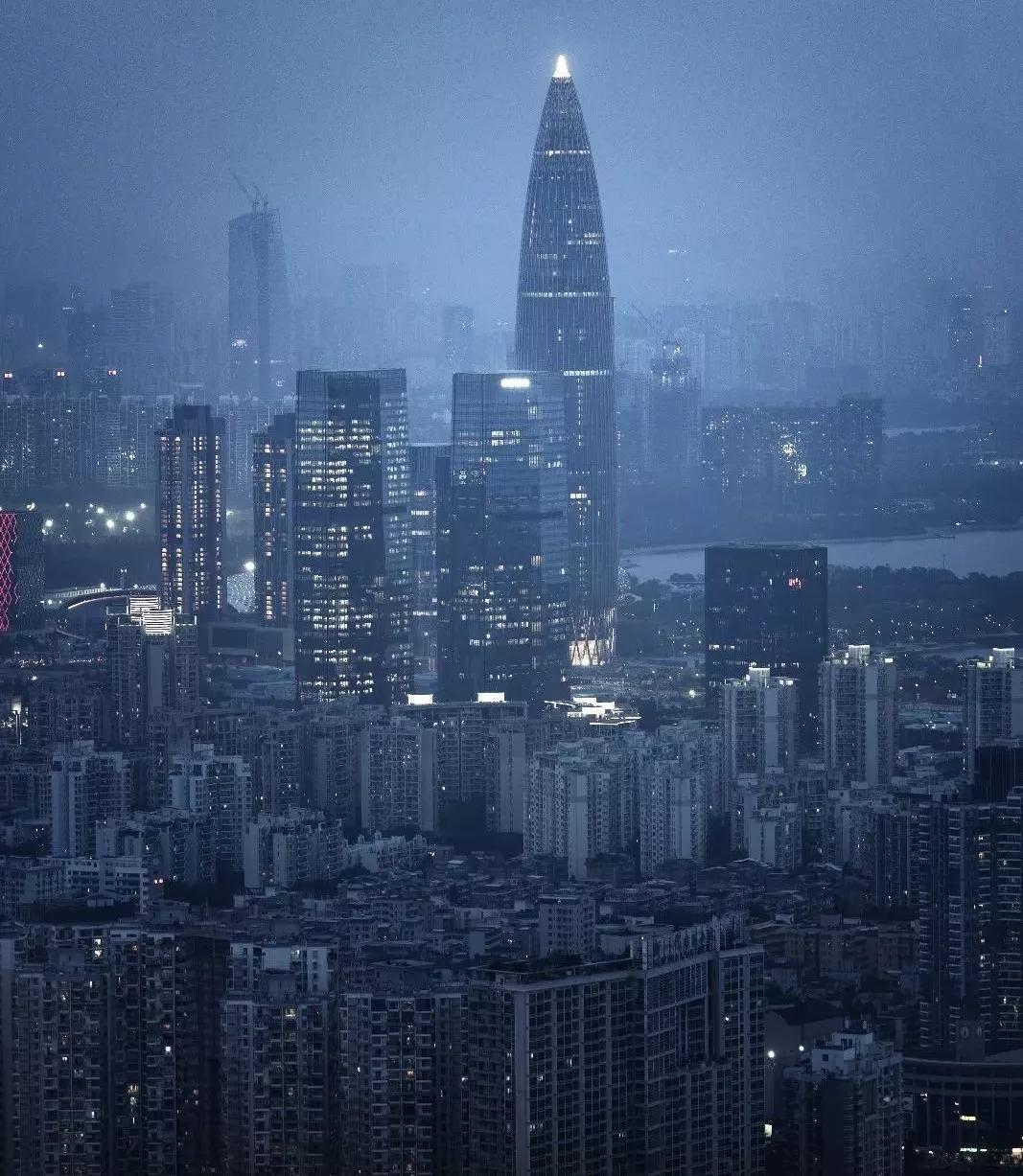 深圳华润春笋大厦最早效果图,深圳华润大厦原设计图