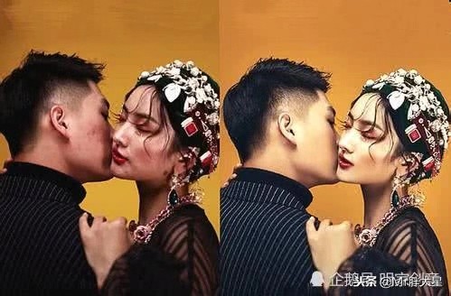 婚纱照胖子p图前后对比,婚纱照p的差别大吗