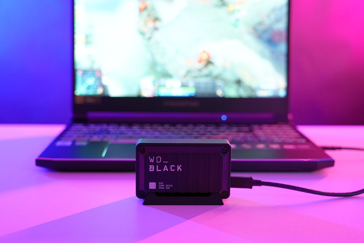 西数游戏移动硬盘d30测评,WDBLACKD30游戏移动固态硬盘