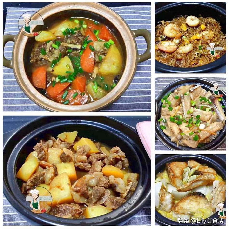 冬季高端砂锅菜推荐,家常菜100道菜谱砂锅菜