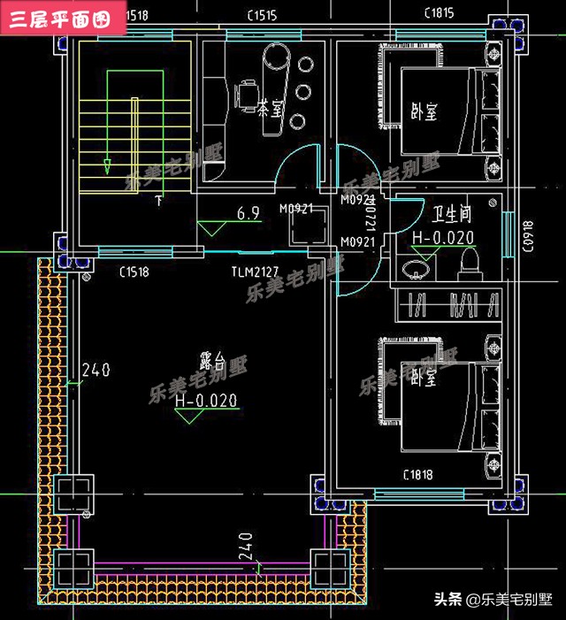 左宽右窄的梯形地基怎么建房,进深长开间窄的地基怎么设计