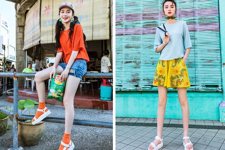 新款网红高级气质女神显瘦短裤,秋冬短裤这样穿回头率超高