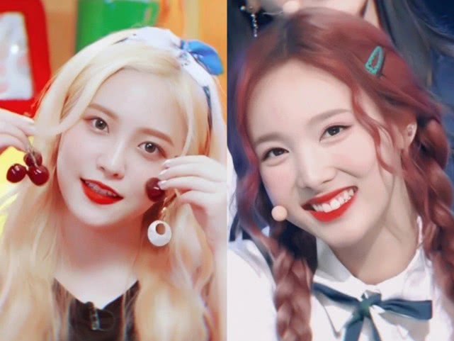 twice中娜琏翻白眼,twicelikey娜琏