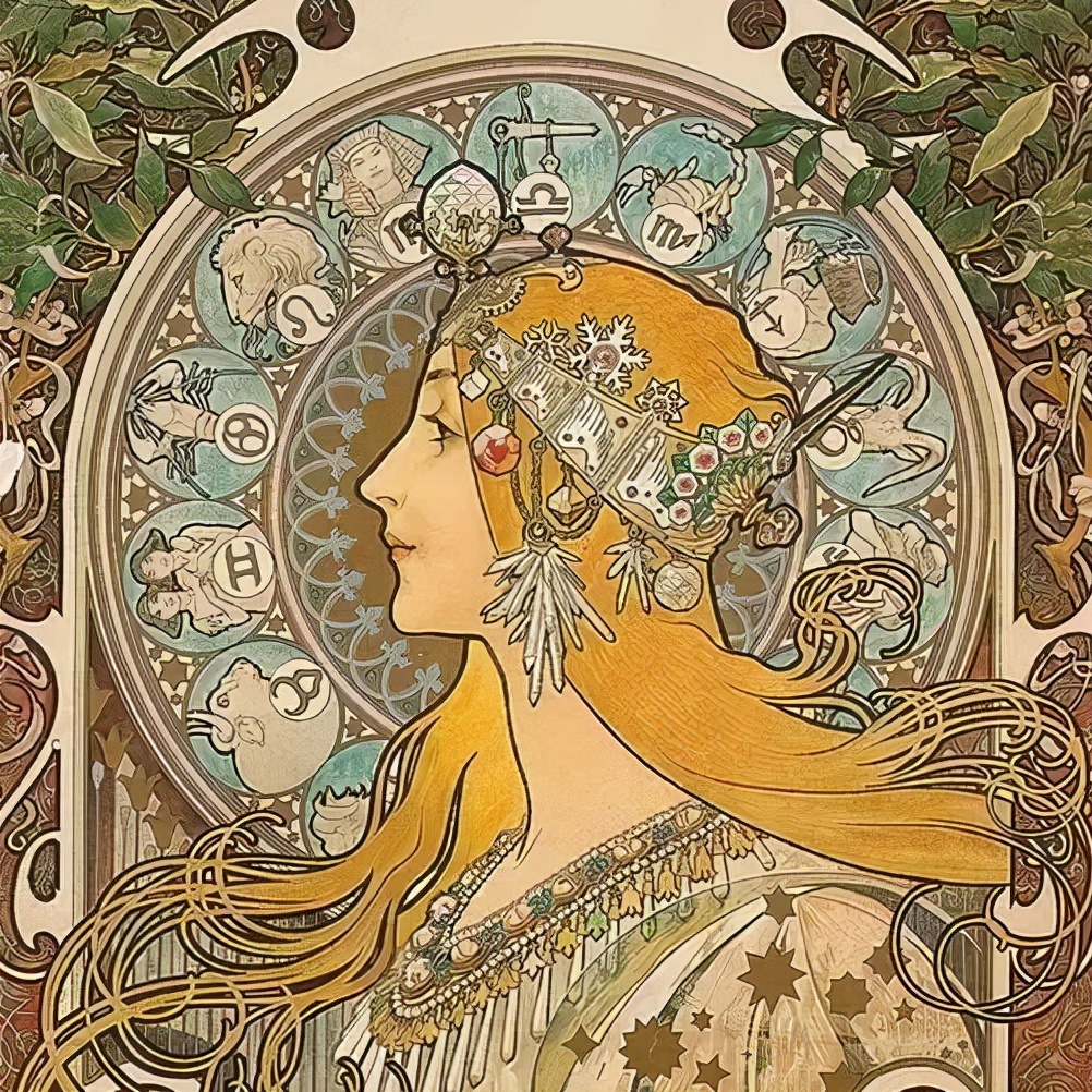 穆夏设计风格,阿尔丰斯·穆夏的设计风格