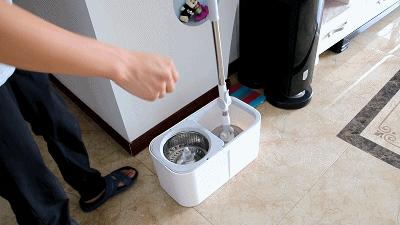 自从用上懒人拖把,好用旋转甩水拖把