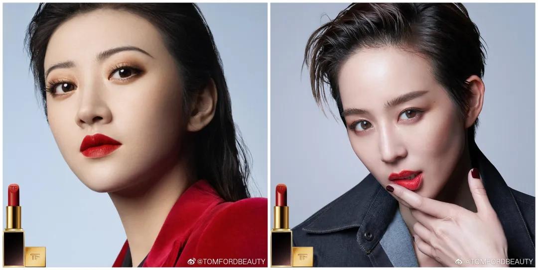 口红代言拍摄,口红广告代言