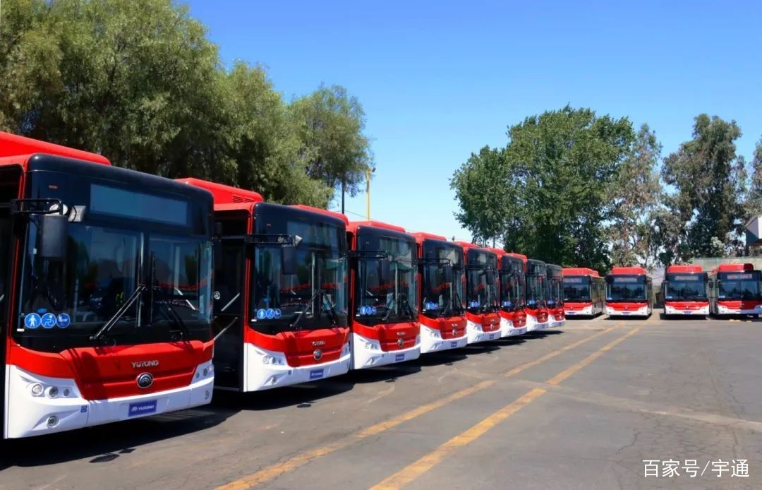 宇通纯电动智能客车,宇通纯电客车服务智利矿山