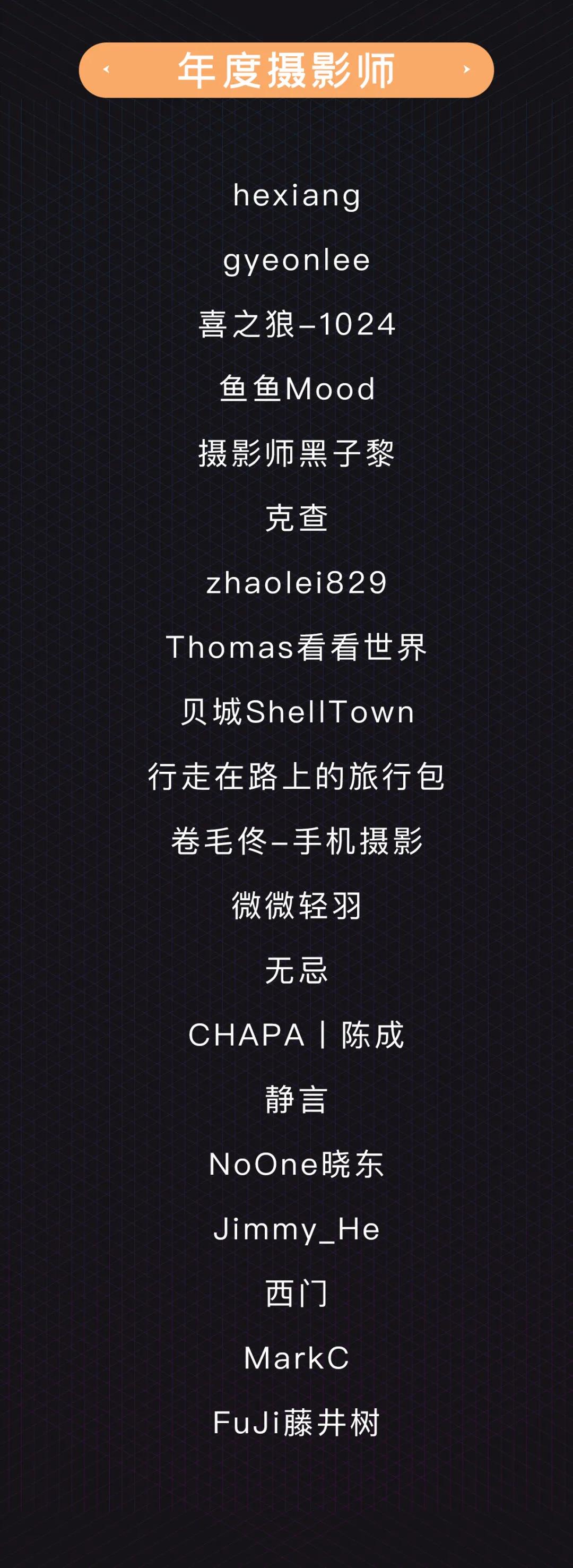 专访|2020米拍摄影奖·年度摄影师摄影师黑子黎