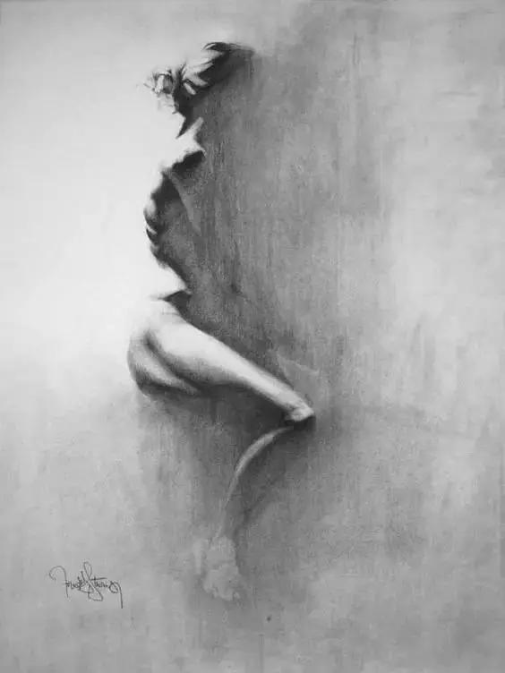 素描画得最好的画家,画家画的各种素描与画像太像了