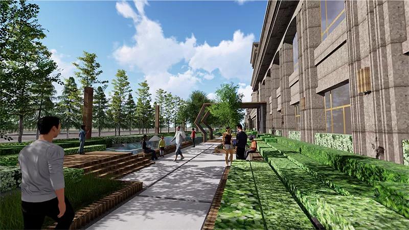 打造小区景观设计,简单住宅装修设计案例大全