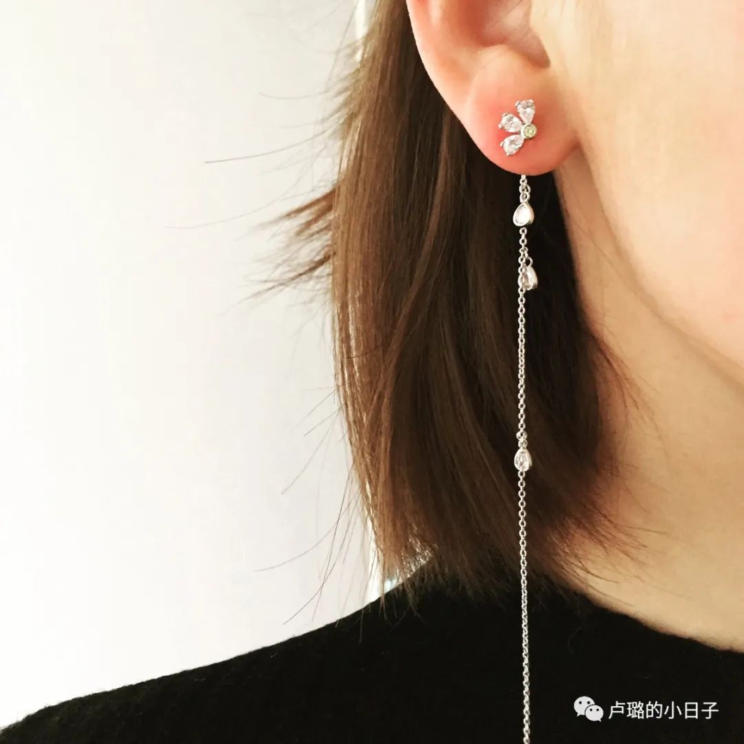 高级气质的流苏耳线,轻奢高级感耳线