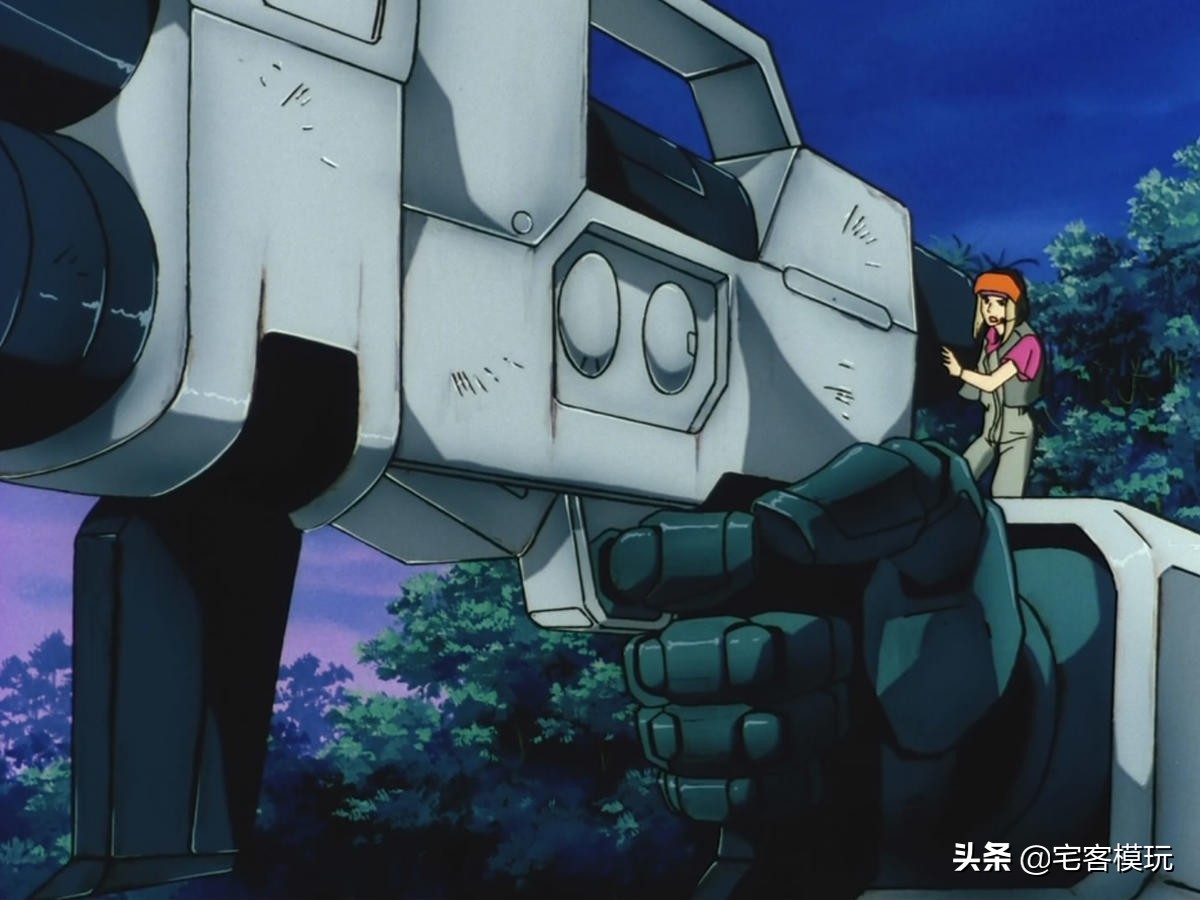 模玩机设：“爱娜，我喜欢你！”HG新生陆战型高达