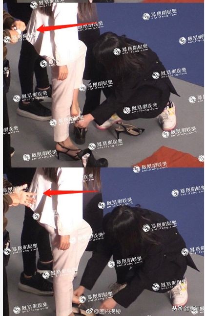 她耍大牌到让女助理给她脱袜子？