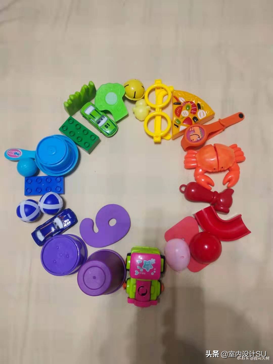 生活美学-色相环练习（二）