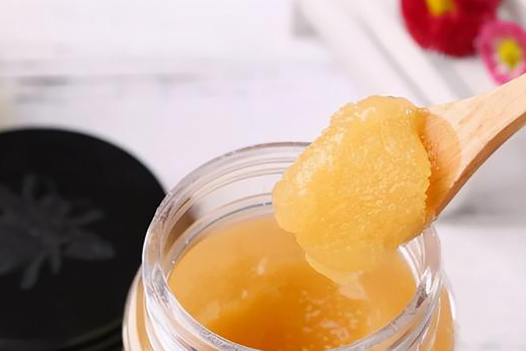 北大荒蜂蜜椴树雪蜜结晶,北大荒蜂蜜