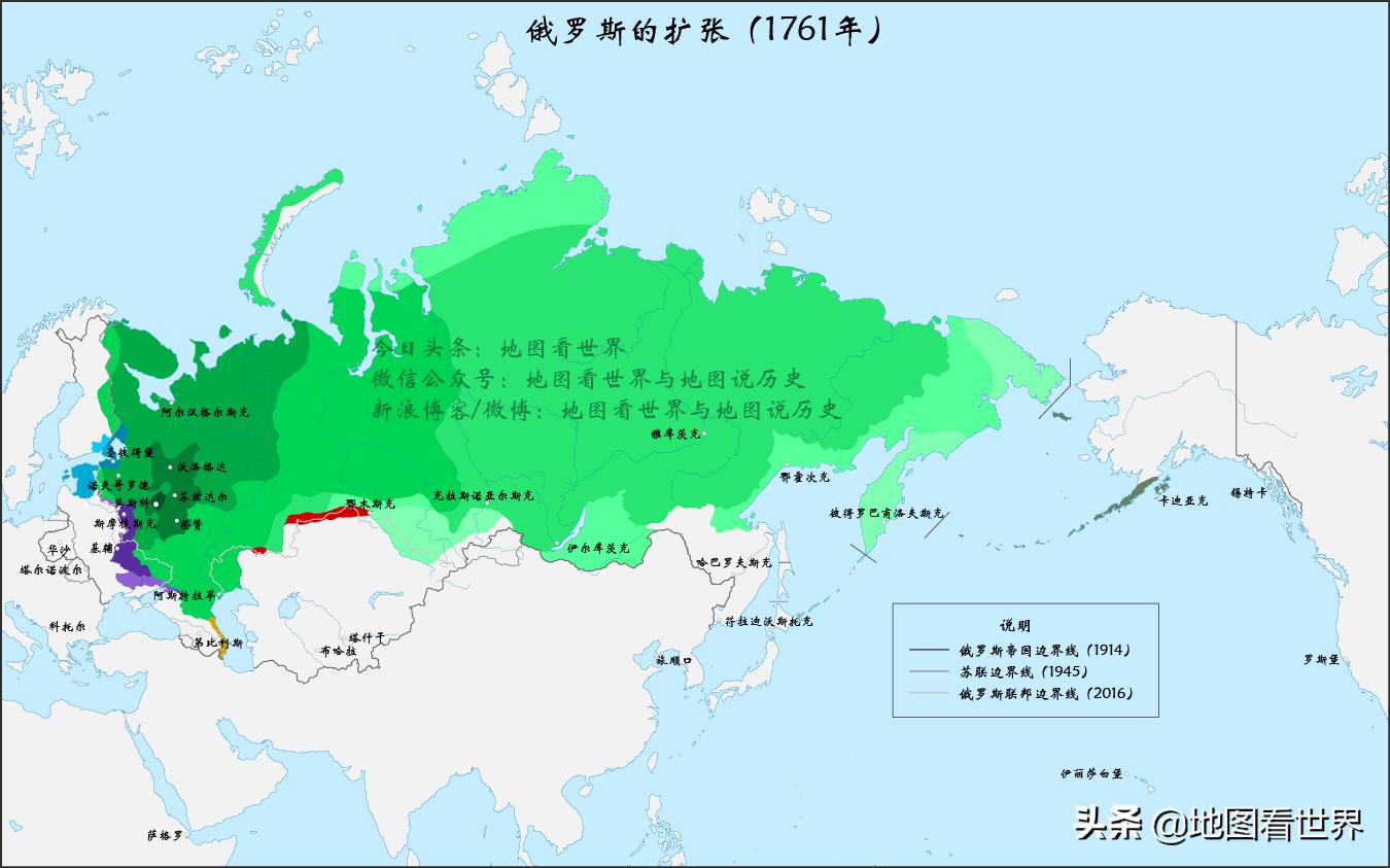 沙俄帝国大战苏联版图变化,沙俄大战大清国