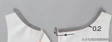 前后双面系带围裙效果附图纸,美观围裙的样式