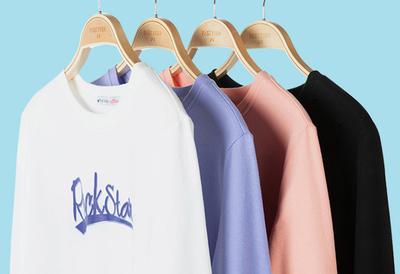 转眼入秋，快鱼字母印花卫衣测评