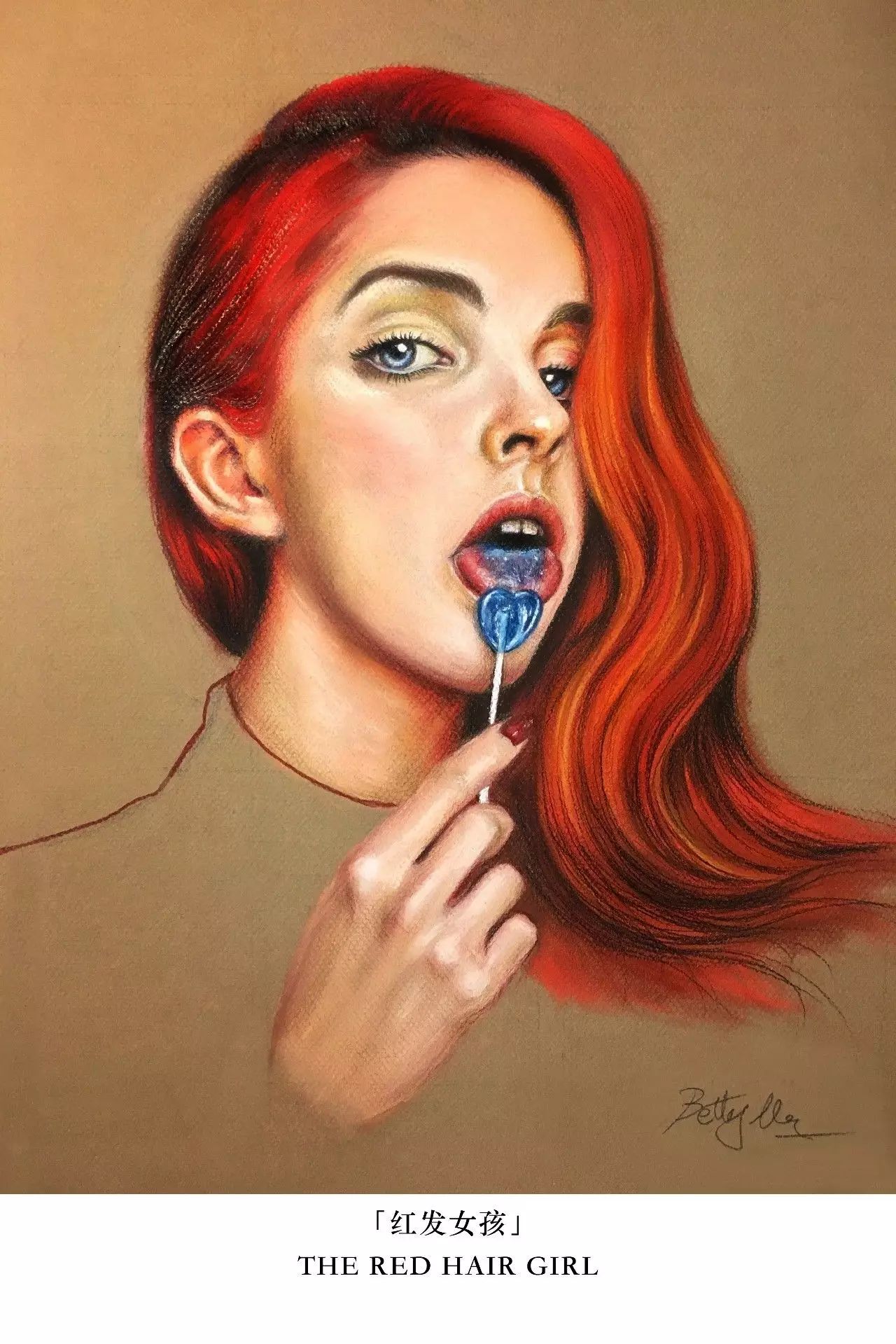 超写实的人像彩铅,艺术家彩铅