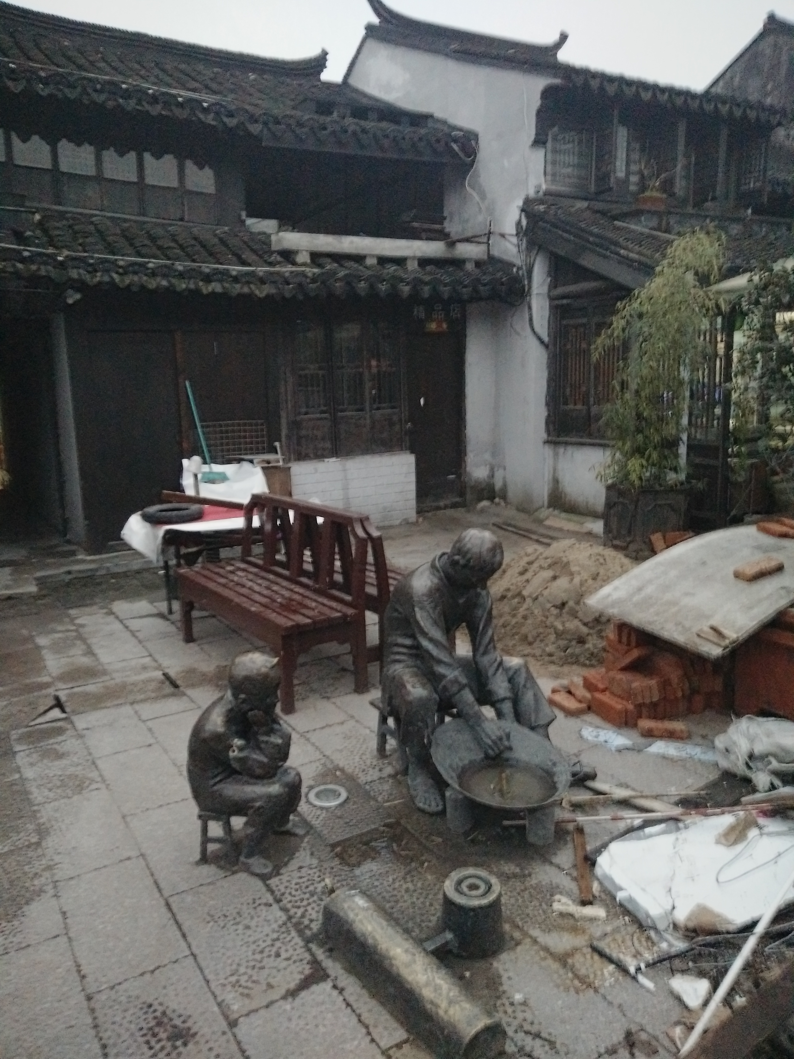 太仓港沙溪古镇,一河两岸的古镇