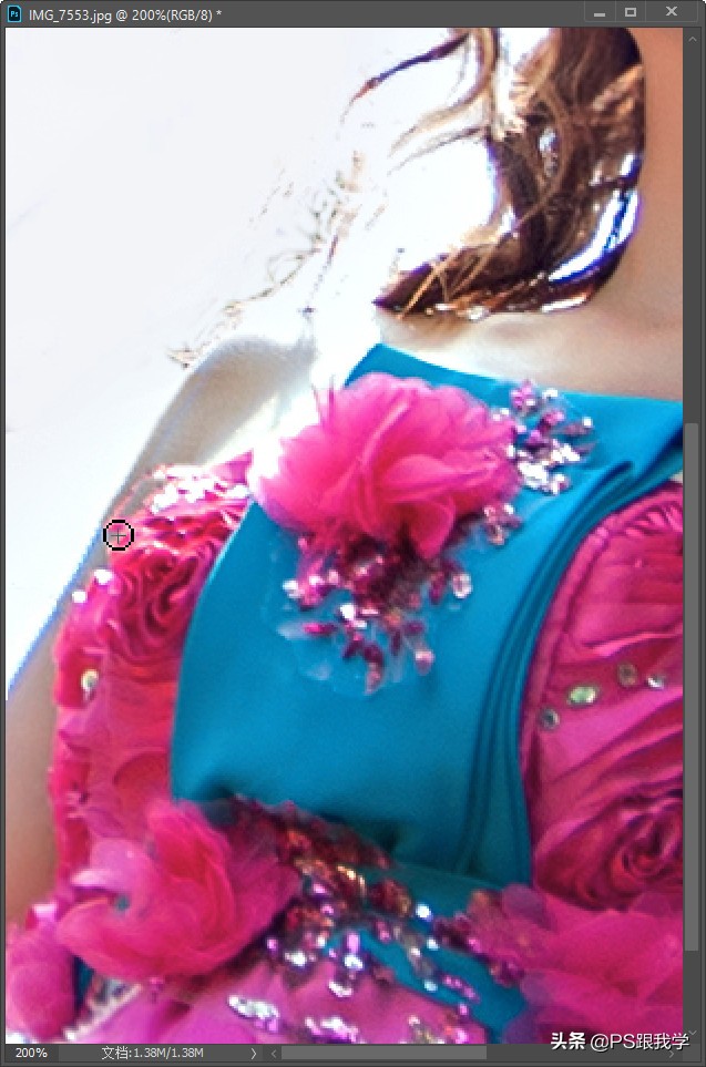 photoshop如何消除斑点,photoshop怎么消除图上的物体