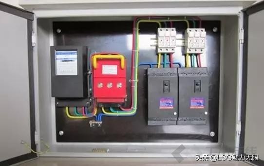 二级配电箱和三级配电箱线路图,你了解家用配电箱的安装方法