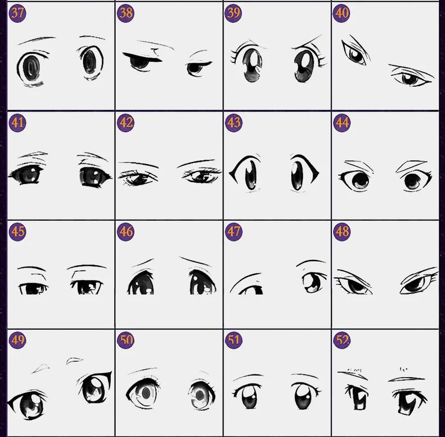 不会画眼睛怎么才能做出眼睛笔刷,绘画必备勾线笔刷