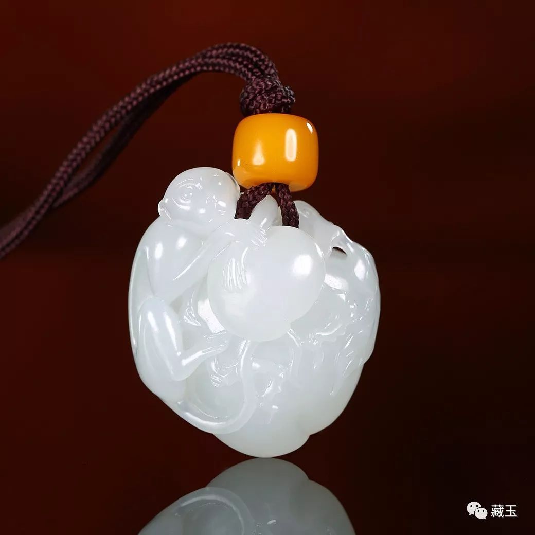 和田玉猴的寓意和象征是什么,猴子抱葫芦是什么寓意