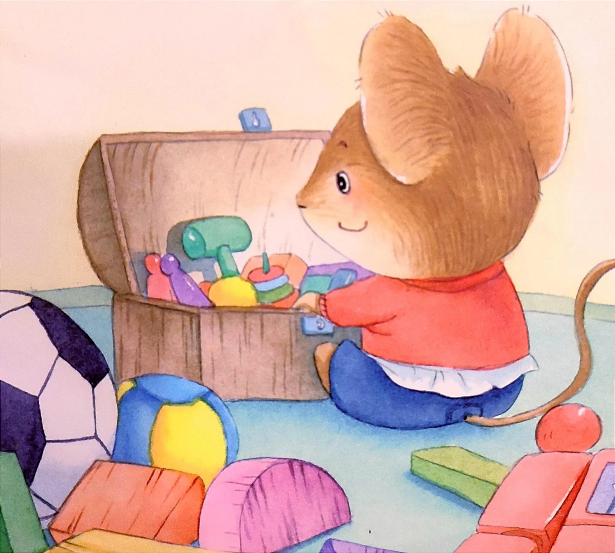 玩具回家了绘本故事小学生,小熊收玩具绘本故事