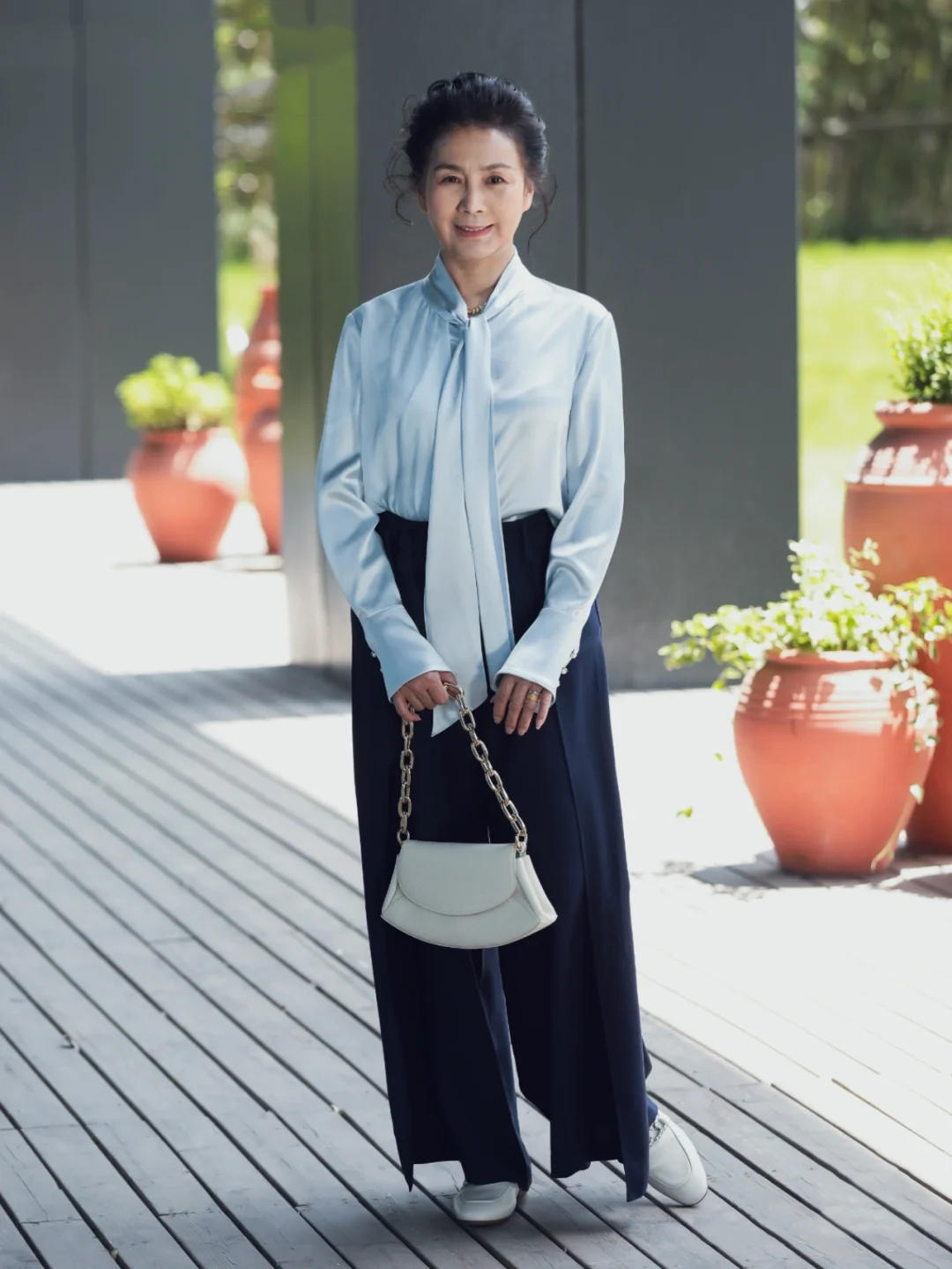 怎么避免有垂吊感的阔腿裤,阔腿裤如何避免拖沓