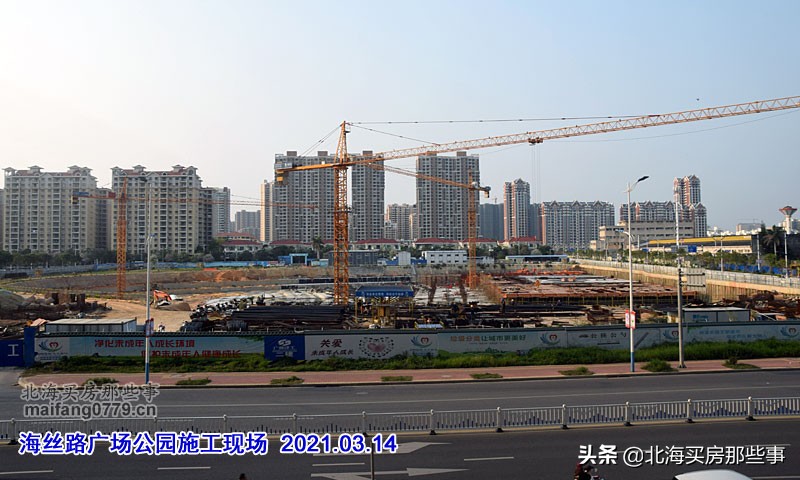 北海第一城工程进度,北海2022重大民生工程项目进展