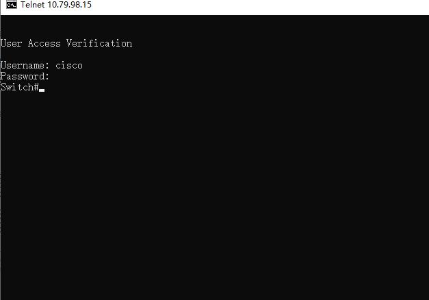 在交换机上配置telnet的步骤,怎么让cisco交换机能telnet