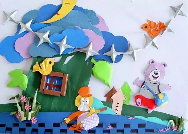 幼儿园墙面环创风格小清新,幼儿园环创可爱墙面布置简单大气