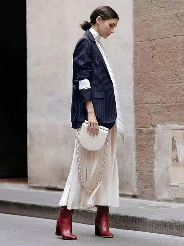 适合梨型身材的显瘦休闲裤穿搭,高个子梨形身材穿什么休闲裤显瘦