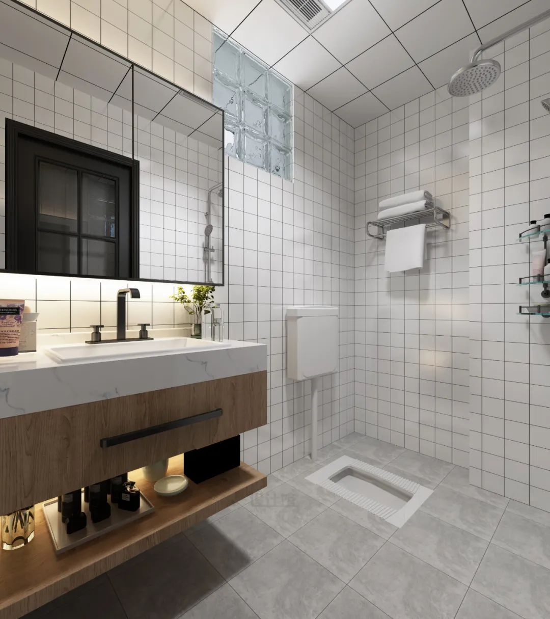 卫生间太小怎么布置好看,卫生间太小怎么装修比较好看