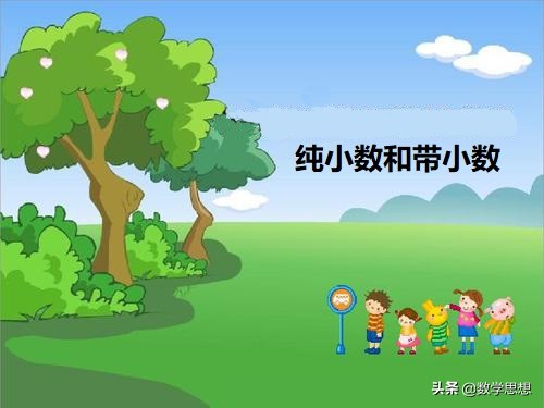 纯小数和带小数什么区别,纯小数和带小数的知识