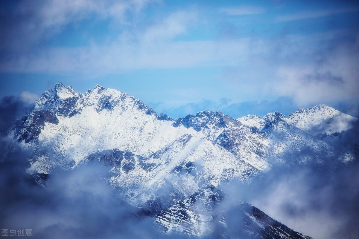 不用出国也能看到雪山,不用出国就可以看到的美景