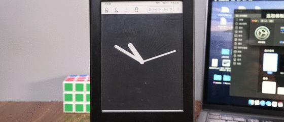 kindle时钟横版,kindle秒变时钟