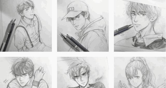 绘画灵感动漫人物,绘画灵感手工