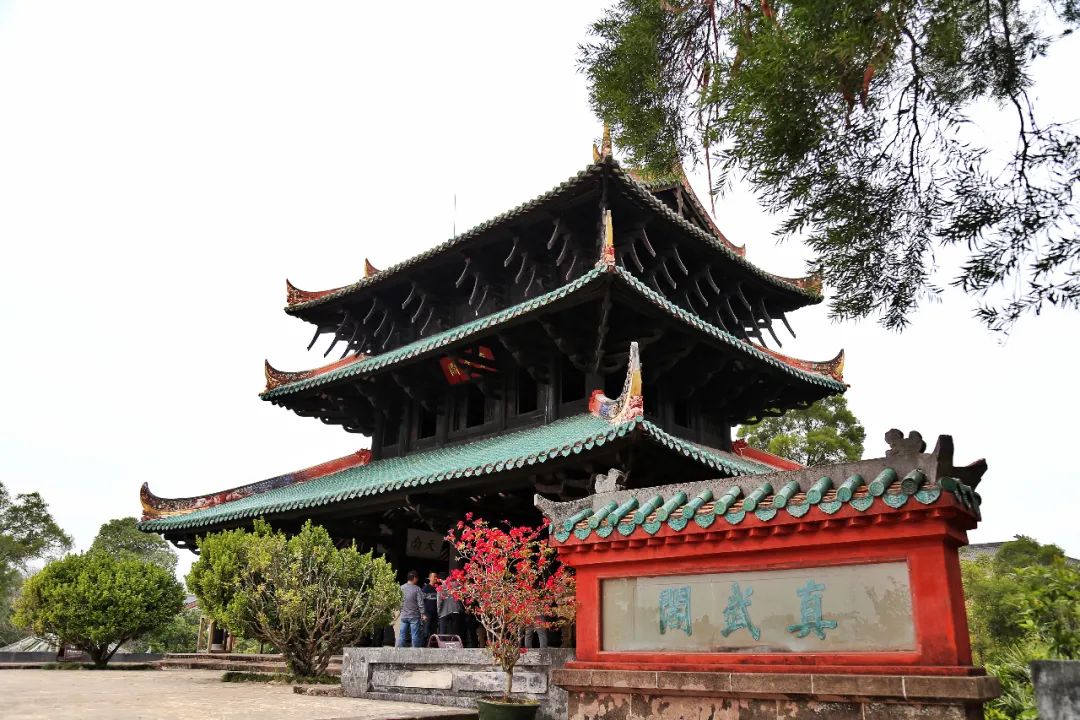 中国四大名楼容县真武阁,容州古城和真武阁