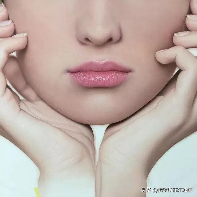 美女画家画美女，怎么看怎么美，看着她的画呼吸都要停滞了