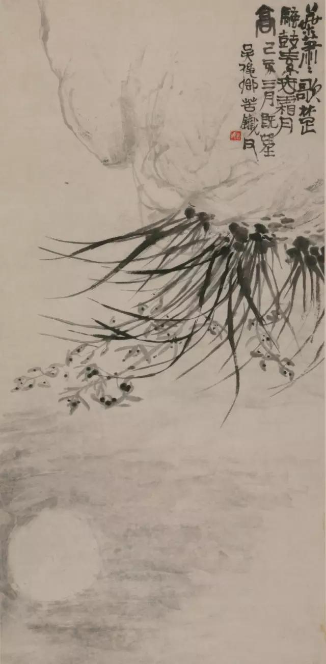 中国十大名家画兰,中国画名家画兰