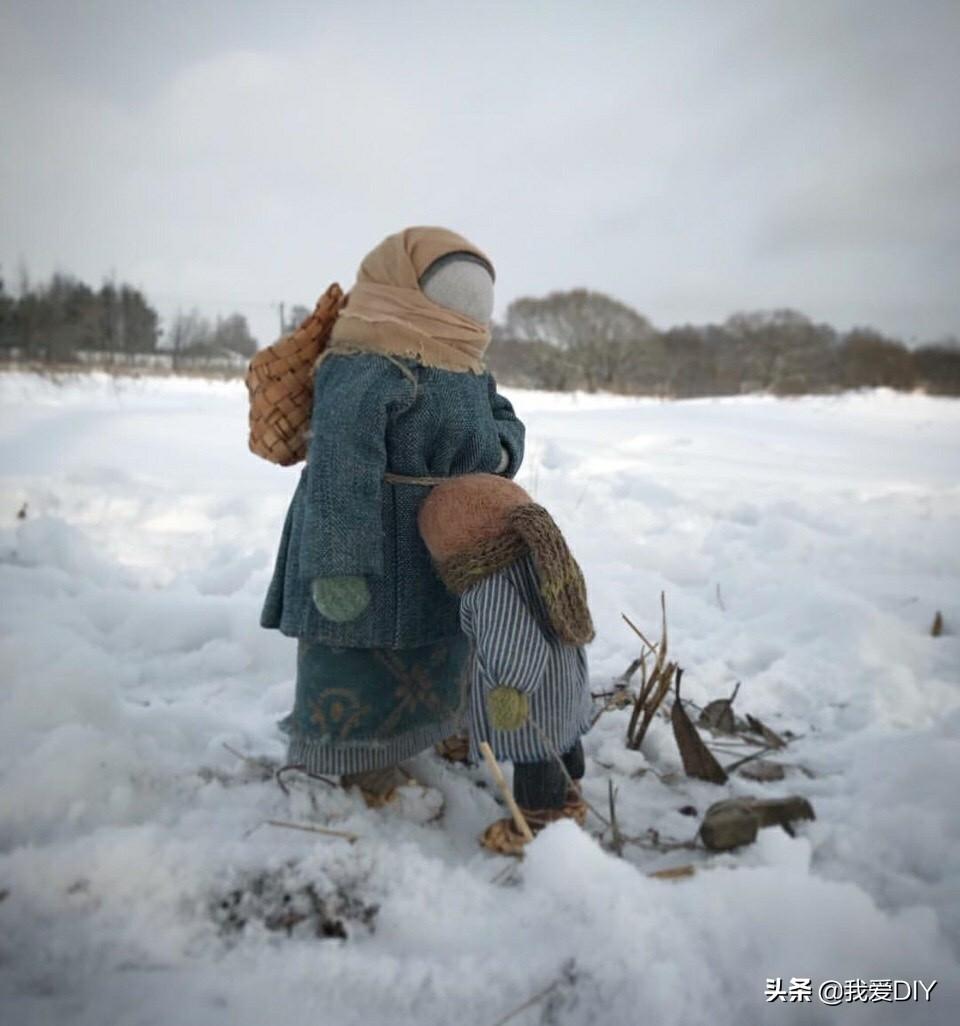 俄罗斯布艺手工娃娃,俄罗斯布娃娃手工布艺